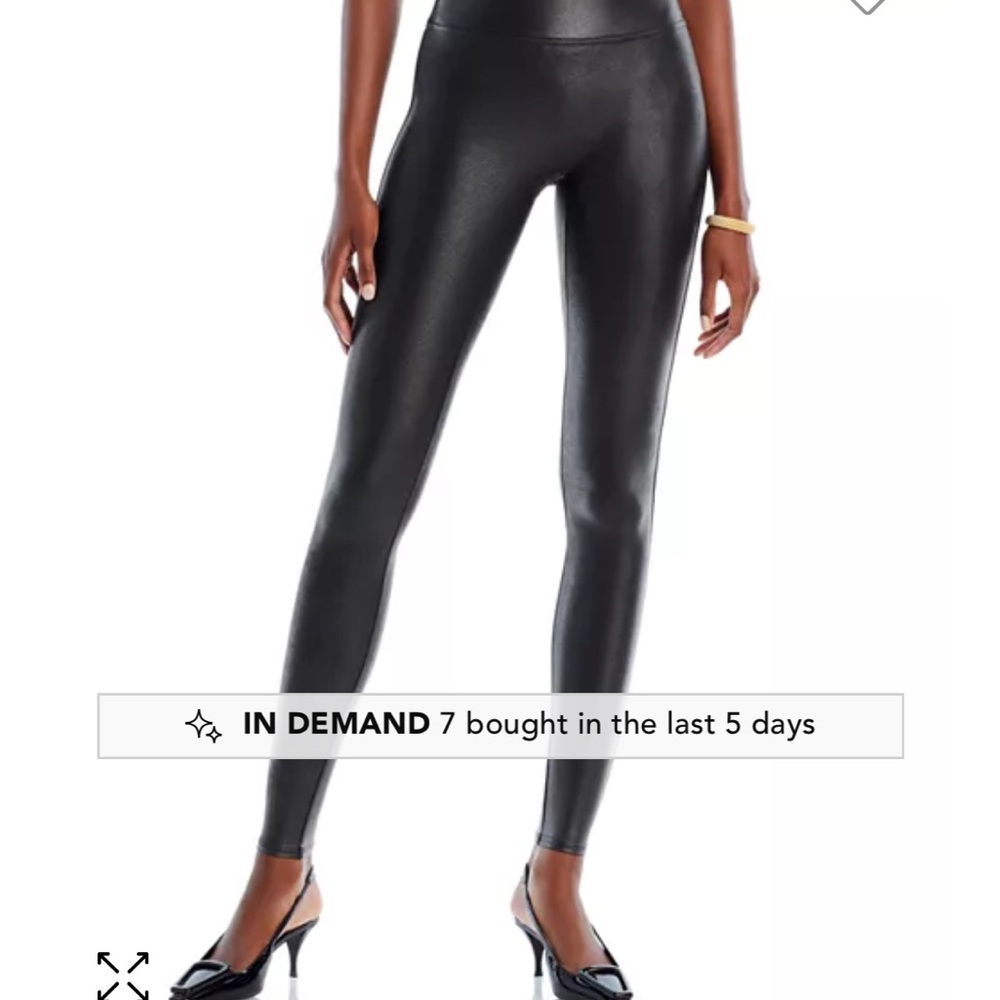 NWOT, Spanx faux leather legging!
